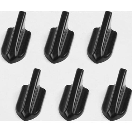 10pcs type B EVO-Style Roof Shark Fins Spoiler Wing Kit PP vortex Generator black or carbon for all car makers/models