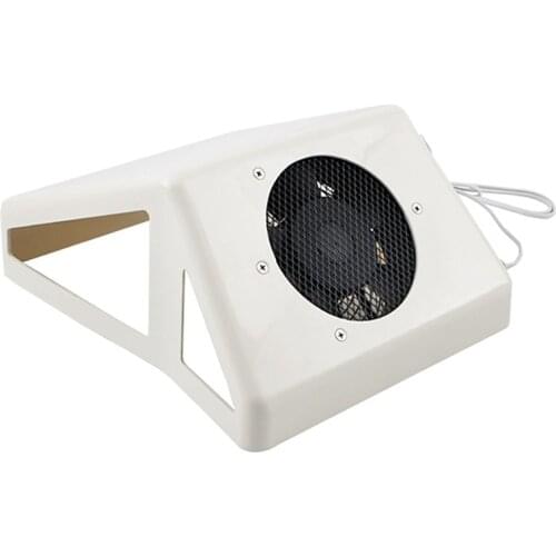 80W Nail Dust Collector Fan Vacuum Cleaner Manicure Machine Tools with Filter Strong Nail Art Tool Nail Vacuum -EU Plug