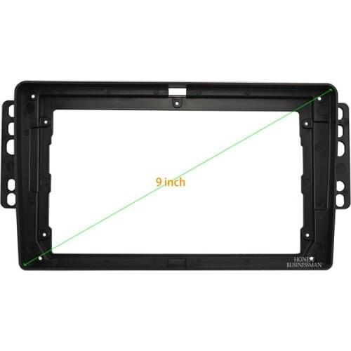 9 INCH Car Audio Frame GPS Navigation Fascia Panel Car dvd Plastic Frame Fascia is suitable for 2018 FOTON XIANGLING M2