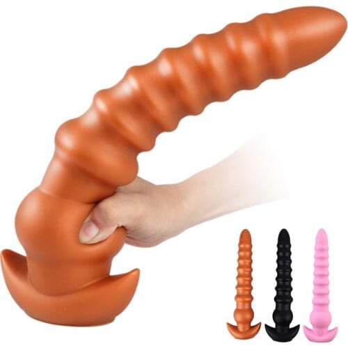 Anal Sex Gay Toy For Women Adult 18 Super Soft Big Dildo Anal Dildo Butt Plug Prostate Massager Anus Dilator Vagina Masturbation