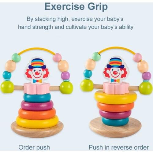 Infant Baby Early Education Graphic Cognitive Graphics Cognitive Building Block Game Chair Enlightenment Puzzle Grasp Toy