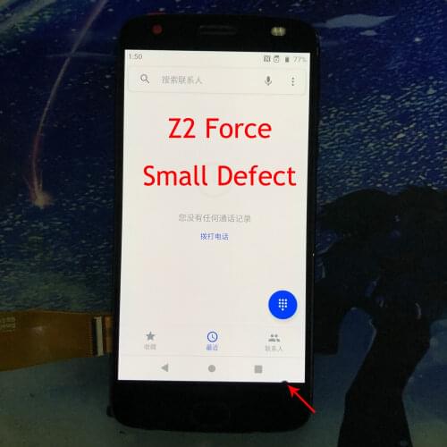 Display For Moto Z2 Force Display Touch Screen AMOLED Digitizer Replacement For Motorola Moto Z2 Force LCD With Small Dot