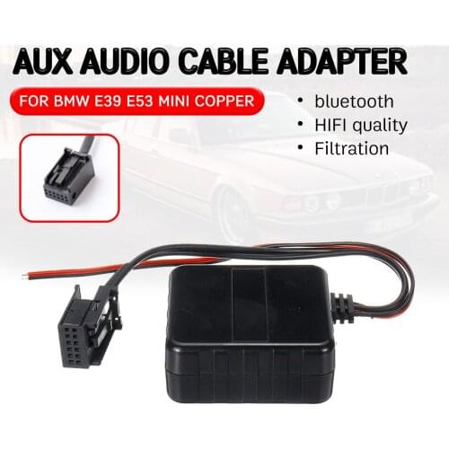 For BMW E85 E86 Z4 2003-2008 for BMW E83 X3 2004-2010 for MINI COOPER Cable Adapter Hifi Quality bluetooth Aux Receiver