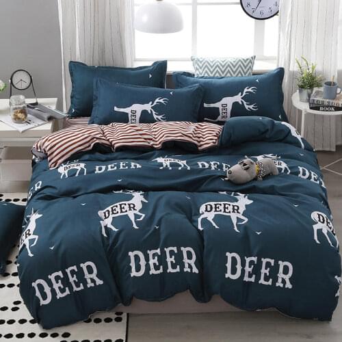 Home Textile Animal Print Style Bedding Sets 3/4pcs Childrens Boy Girl And Adult Bed Linings Duvet Cover Bed Sheet Pillowcase
