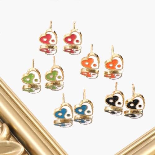 Серьги-гвоздики Just Feel Jewelry China At AliExpress