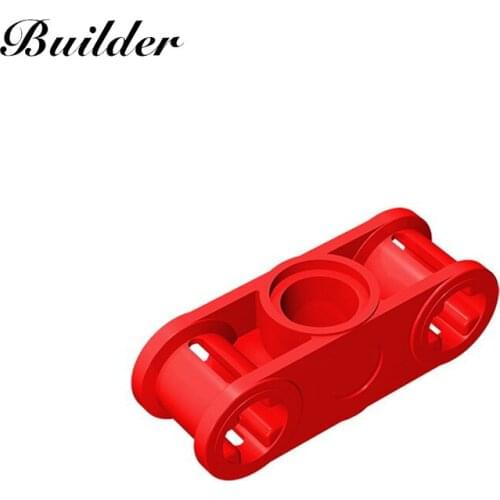 Little Builder 32184 MOC Bricks Double Shaft Hole Coupling Connector 10pcs Building Blocks DIY Puzzle Assembles Particles Toys