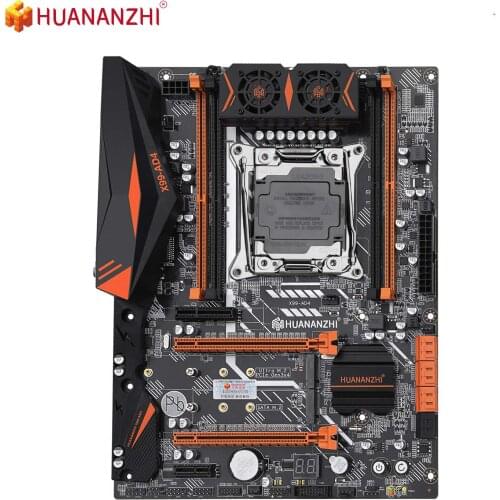HUANANZHI X99 AD4 V2.0 Motherboard Intel LGA 2011-3 All Series DDR4 RECC128GB M.2 PCI-E NVME NGFF ATX Server Mainboard