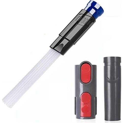 Multi-functional Dusty Brush Daddy Cleaning Tool attachment brush adaptor for dyson V6 V8 V10 DC35 DC61 DC62