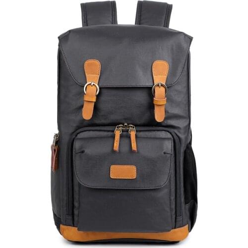 Chic Canvas Camera Backpack Professional Outdoor Photographer Large Capacity Photo Bag With Tripod Holder For Canon/Nikon/Sony