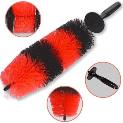 Car Tire Grille Wheel Engine Brush Wash Microfiber Cleaning Detailing Automotive Cleaning Tool