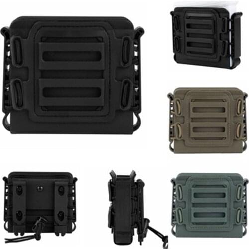 Outdoor Tactical Equipment Sniper Cartridge Magazine Soft Cover Wearable Belt Accessories for ASW338 L96A1 M82A1 Magazin
