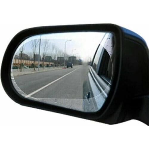 Auto Accessories 2Pcs Car Rear Mirror Protective Film Anti Fog Window Clear Rainproof Rear View Mirror Protective Soft Film