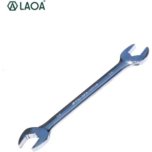 2pcs LAOA CR-V Open Wrench Spanner Two-end Wrenches Anti-slide Wrenches Repair Tools To Bike Motorcycle