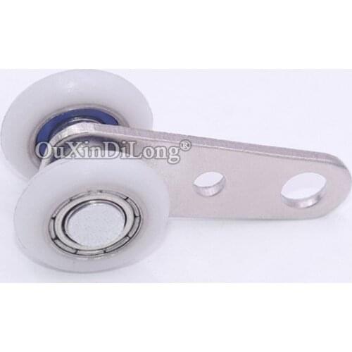 Brand New 20PCS Window Curtain Fittings Small Bearing Hanging Round Wheels Heavy Curtains Hanging Round Window Rollers KF245