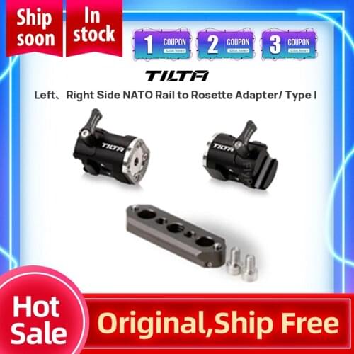 TILTA Right Side NATO Rail to Rosette Adapter Tiltaing NATO Rail Type I for Sony Z CAM a7 Series tilta accessories