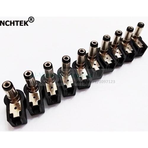 NCHTEK Copper Right Angled DC 5.5*2.1mm Male Plug Power Notebook Connector Adapter/Free Shipping/10PCS