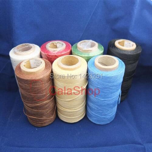 One pcs 300 yards Leather thread Sew wax line tensile strength For Bag Wallet Pick color 7 color