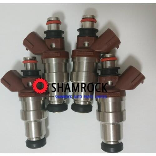 Original Fuel Injector nozzle OEM 23250-75050/ 23209-79095/23209-39015 fits For 1995-2000 Ttoyota 4Runner Tacoma T100 2.7L 4PCS