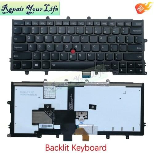 Genuine X240 US Backlit Keyboard for Lenovo Thinkpad X240S X250 X260 Laptop Keyboard P/N:SN5361BL 852-41421-00B Drop Shipping