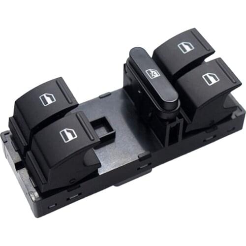 Car Driver Side Master Power Window Control Switch for -Jetta 2005-2017 Golf 2010-2013 Passat 1K4959857A