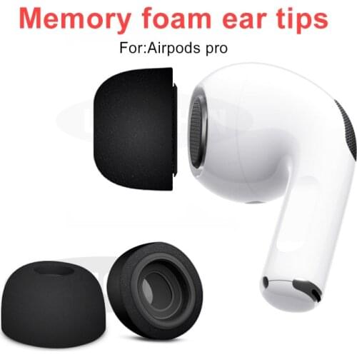 Sponge Silicone Memory Foam Ear Tips for Apple Airpods Pro Headphones Accessories Replacement Earphone Ear pads For AirPods 3