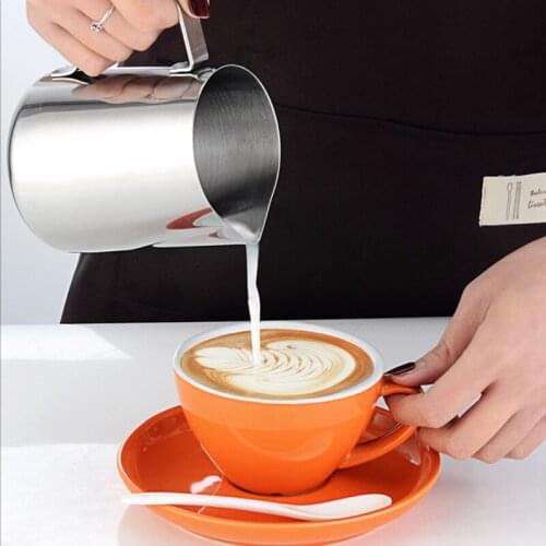Special Tools for Coffee Bubble Cup with Scaled Stainless Steel Drawing Pot