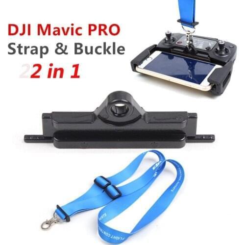 Transmitter Shoulder Neck Belt Hang Buckle Lanyard Strap with Remote Control Sling Strap Bracket Hook Hanger for DJI Mavic PRO