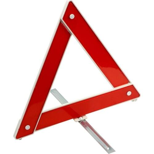 LEEPEE Emergency Hazard Sign Auto Breakdown Warning Triangle Car Triangle Warning Sign Reflective Stop Sign Board Cars Tripod