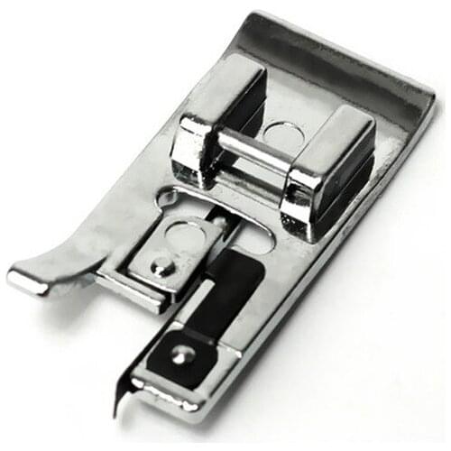 1PCS Overlock Vertical Presser Feet Foot Sewing Machine Accessories Rolled Seam Hem Foot Tools Electric Sewing Equipment Parts