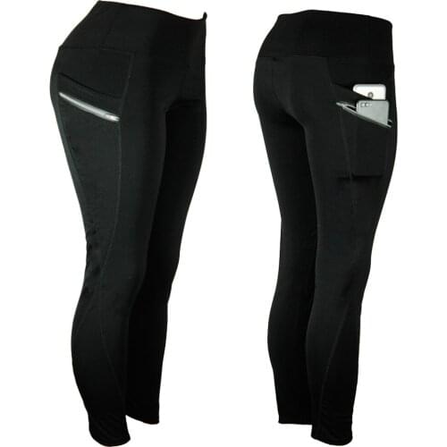 High Waist Seamless Leggings 4 Pocket Leggings Yoga Pants Push-Up Leggings Women European and American Sports Womens Pants