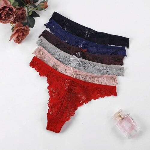 3 Pcs/Lot Hot Sale Panties Women Sexy G String Thong Low-Waist Underwear Soft Breathable T-Back Transparent Knickers