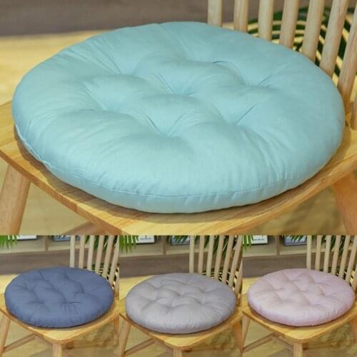 40cm Round Seat Cushion Decorative Indoor Outdoor Solid Color Thick Chair Pad Home Sofa Tatami Floor Pillow floor cushion