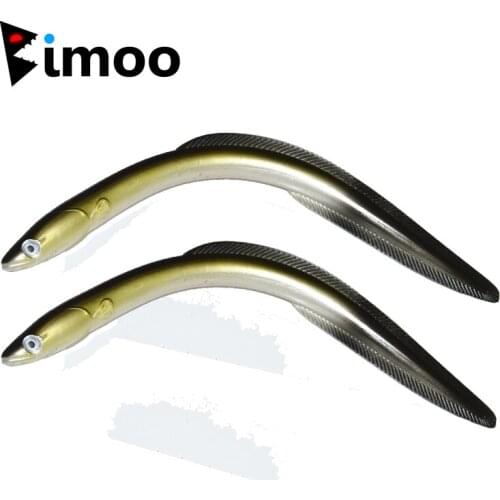 Bimoo Realistic Soft Sand Eels for Predator Bottom Fishing Lure Baits 29.5cm 59g