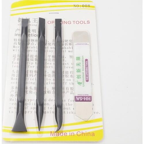 Black C166 C167 C168 Professional 4 in 1 Repair PRY Opening Tools Tool Kit For Phone Laptops, Mobiles and Tablets 50set/lot