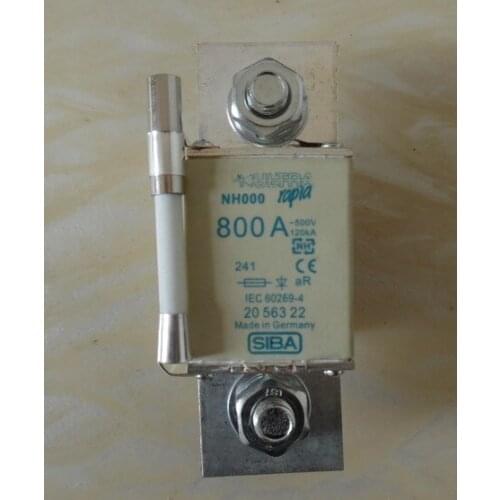 Fuses: NH000 800A 500V 120KA 2056322 2056320 / NH000 700A 500V 2056320 2056322 120KA aR