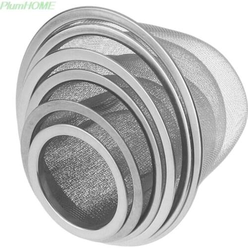 Reusable Stainless Steel Mesh Tea Infuser Strainer Teapot Tea Leaf Spice Filter Drinkware Kitchen Accessories Diameter 5-9.5CM