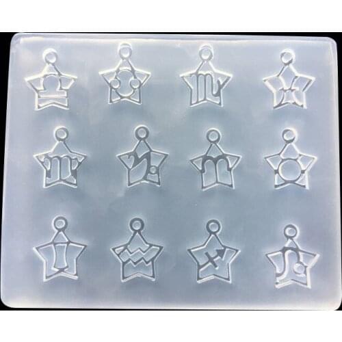 Constellation Silicone Mold for jewelry pendant Resin Silicone Mould handmade epoxy resin molds