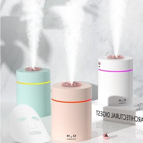 USB Humidifier Mini Office Small Aromatherapy diffuser Desktop Home Mute LED Light Car Essential oil atomizer Air Sprayer