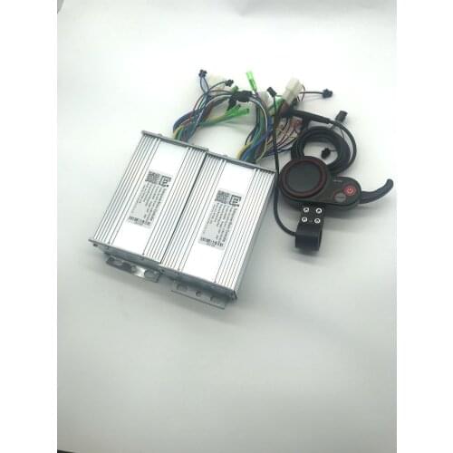 36V 48V 60V 500W 600W Electric Bicycle Controller And LH100 LCD Display Set Dual Motor Controllers Electric Bike Controller