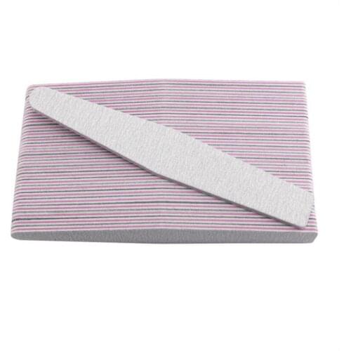 4 pcs of diamond-shaped nail file block 100/180 grit white sandpaper polishing buffer file UV gel nail polish nail care tool