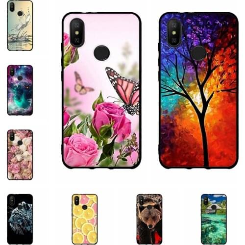 Case For Xiaomi Mi A2 Cover Coque Capa TPU Soft Silicone Back Shells Bumper Cover For Fundas Xiaomi mi a2 Mi 6X 5.99" Phone Case