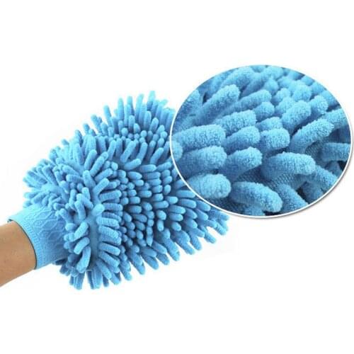 Car Cleaning Glove Soft And Thick Microfiber Car Washing Gloves Cleaning Brush Motorcycle Washer Care Products Перчатки