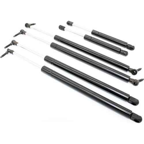 6pcs Bonnet Tailgate Rear Window Lift Supports Gas Struts for Jeep Grand Cherokee WJ/WG 1999 2000 2001- 2004
