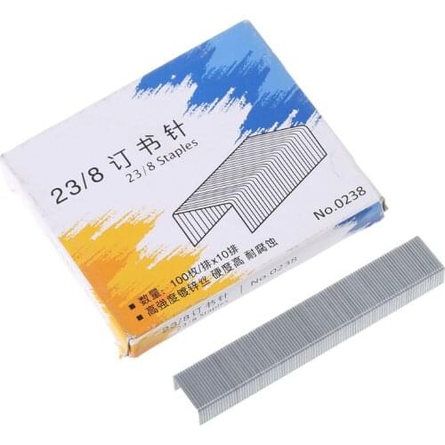 Hot sale 1000Pcs/Box Heavy Duty 23/8 Metal Staples for easy and dependable stapling