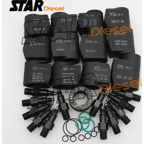 S0038 Common Rail Injector Removal Tool Including 12 Pieces Used for Dismounting Common Rail Auto Diesel Fuel Injector