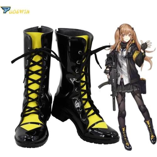 Game Girls Frontline Ump9 Ump45 Cosplay Shoes Boots