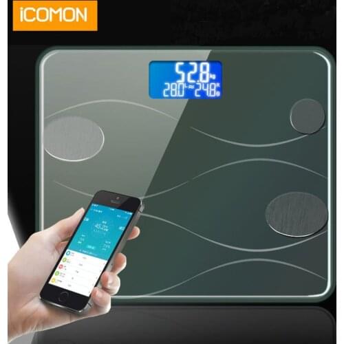 Original Digital Smart Bathroom Scale Floor Body Fat Weight Scale mi Body Composition Scale Bluetooth Balance Multilingual APP