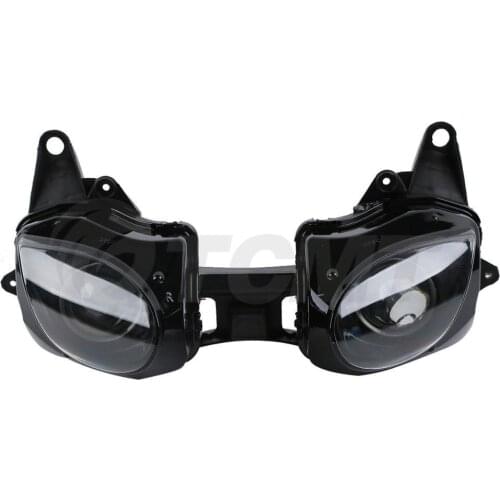 Motorcycle Front Headlight Head Lamp Assembly For Kawasaki Ninja ZX-6R 2007-2008