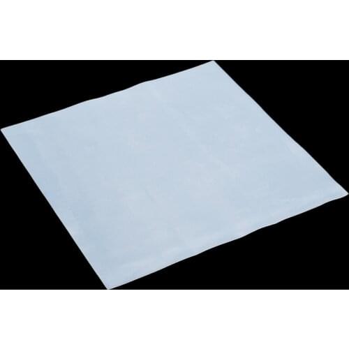 500x500x1mm Silicone Sheet Translucent Rubber Plate High Temperature Resistance Mat for Industry Tools Supplies