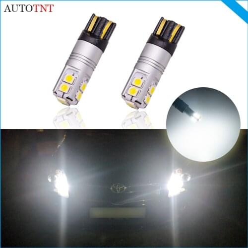 2pcs T10 led w5w 194 168 lamp 12V 6000K canbus no error for Toyota Camry XV70 XV50 XV40 XV30 XV20 XV10 V30 V40 V30 V20 Gracia V6